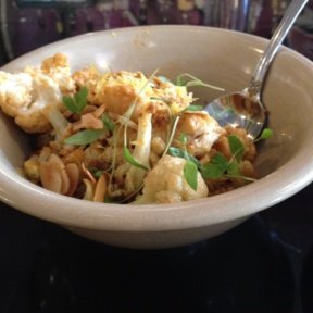 Gluten-free cauliflower from Empellon Taqueria